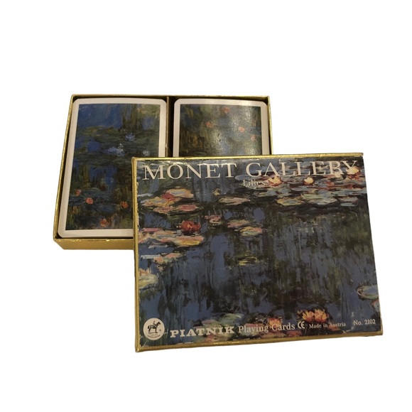 Monet Gallery Lillies Playing Cards - Picture 10 of 10